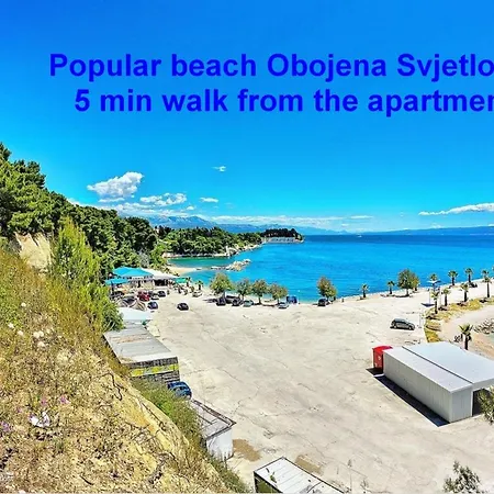 Beachfront Milan, With Balcony 公寓 斯普利特